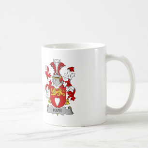 Hart-Familienwappen Tasse