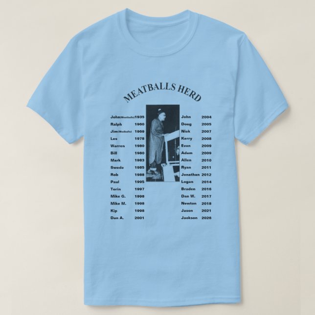 Hart Mountain Meatballs Shirt 2026 (Design vorne)