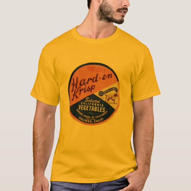 Hart-und Knackig Gemüse T-Shirt (Vorderseite)