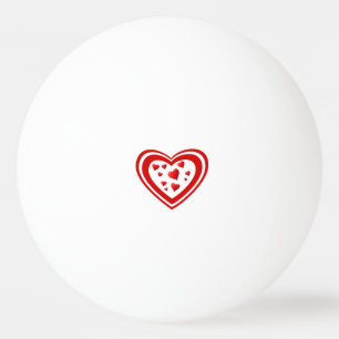 Hart voll der Liebe Tischtennisball
