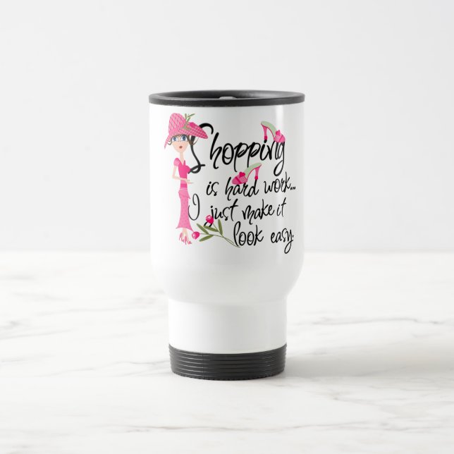 harte Arbeit2 Tasse (Mittel)