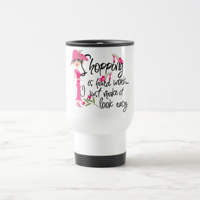 harte Arbeit2 Tasse (Mittel)
