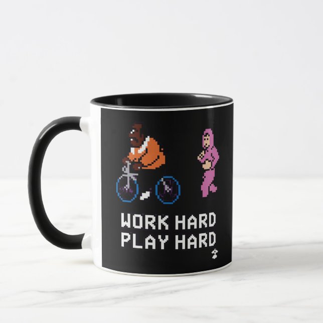 harte Arbeit - Cloud Nine Classic Tasse (Links)