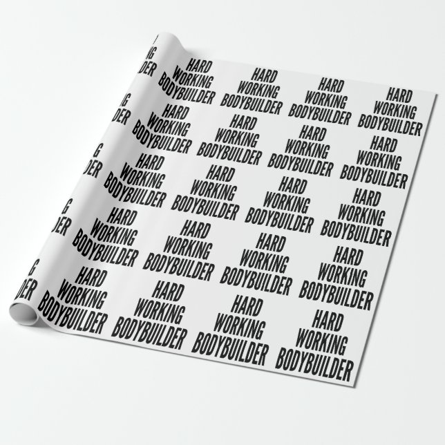 harte Arbeit Geschenkpapier (Ungerollt)