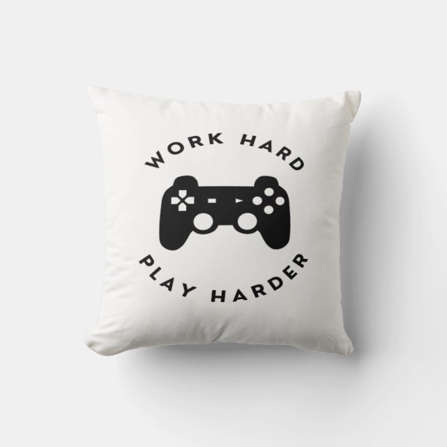 harte Arbeit, so hartes Design klassisch Kissen (Vorderseite)