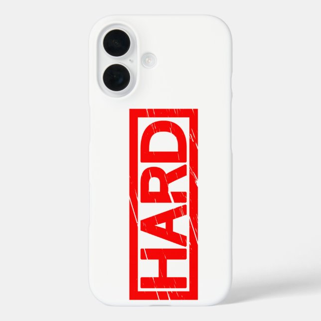 Harte Briefmarke Case-Mate iPhone Hülle (Rückseite)
