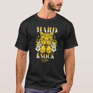 Harte Knock Life Golden Cat Claws for Cat Eigentüm T-Shirt