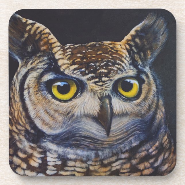 Harte Plastikuntersetzer Getränkeuntersetzer (Vorderseite)