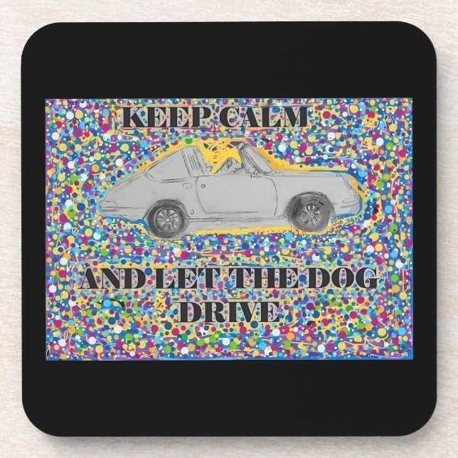 Harte Plastikuntersetzer Getränkeuntersetzer (Vorderseite)