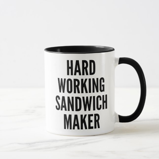 harte Sandwich Maker-Tasse Tasse (Rechts)