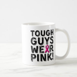 Harte Typ tragen rosa Cool rosa Brustkrebs-Aware Kaffeetasse