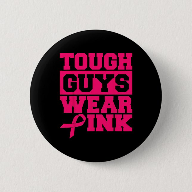 Harte Typ tragen rosa Männer und Jungen und unters Button (Vorderseite)