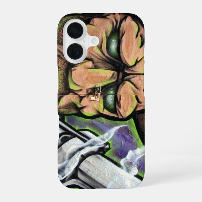 harte Worte iPhone 16 Hülle (Rückseite)