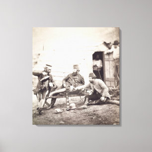 Härten im Lager (Oberst Lowe und Hauptstädte B Leinwanddruck