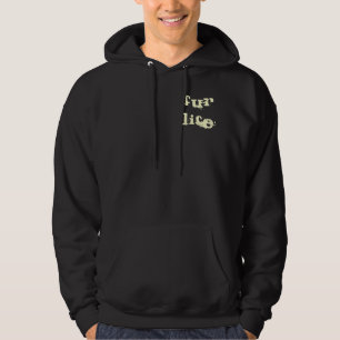 Harter Kern-Pelz-Jacken-Männer Hoodie