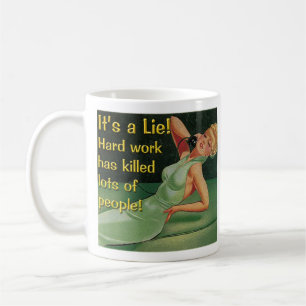 Hartes Arbeiten 11 oz. Tasse