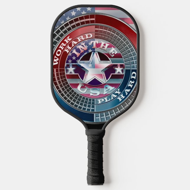 hartes Arbeiten im US-Paddel-Paddel Pickleball Schläger (Vorderseite)