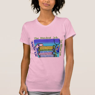 "Härtester Job Sie pflegend wird überhaupt Liebe T-Shirt