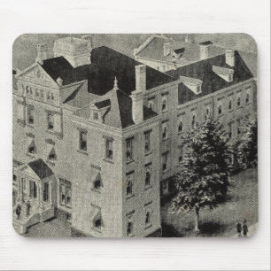 Hartford Connecticut Illustration Mousepad