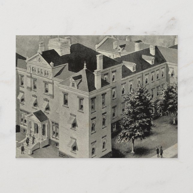 Hartford Connecticut Illustration Postkarte (Vorderseite)