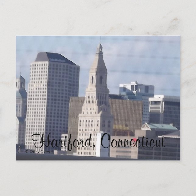 Hartford Connecticut Postcard Postkarte (Vorderseite)