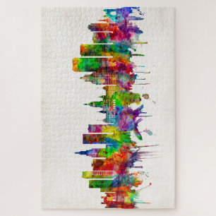 Hartford Connecticut Skyline Puzzle