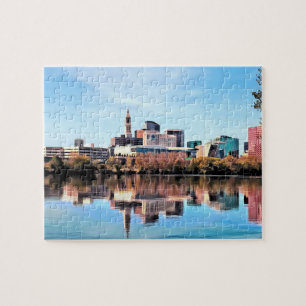 Hartford CT Skyline Puzzle