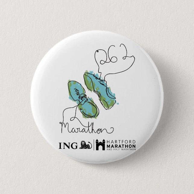 Hartford-Marathon: Schuhe Button (Vorderseite)
