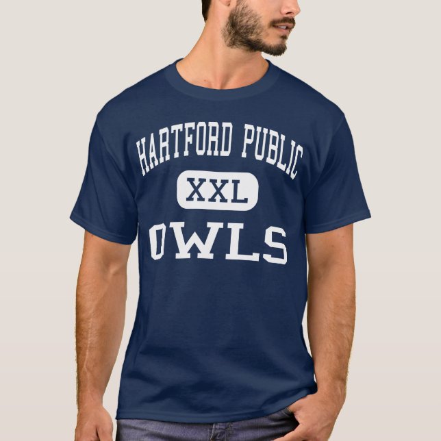 Hartford-Öffentlichkeit - Eulen - hoch - Hartford T-Shirt (Vorderseite)