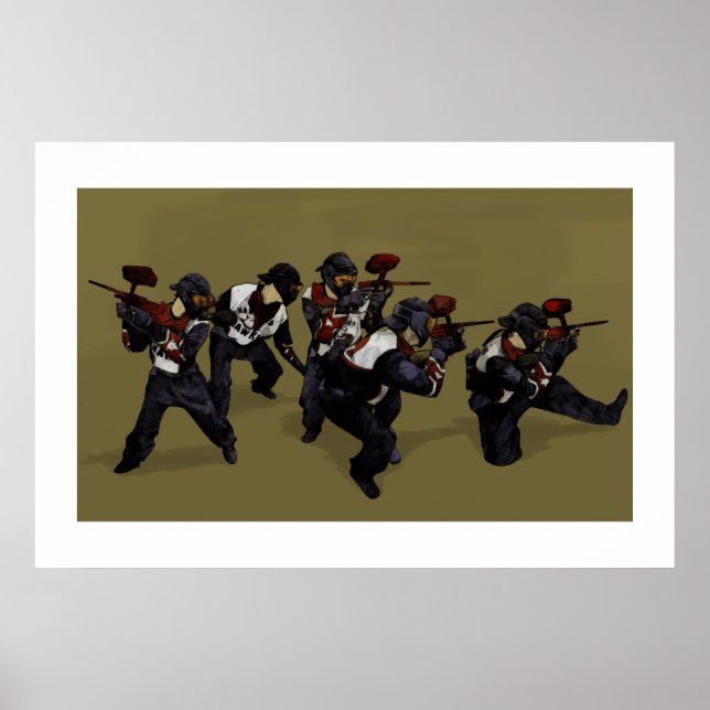 Hartford Paintball Poster (Vorne)