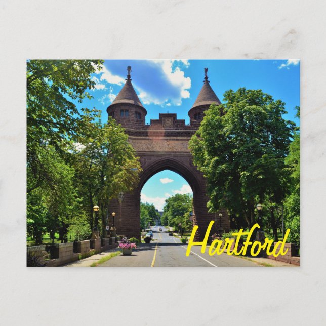Hartford Postcard Postkarte (Vorderseite)