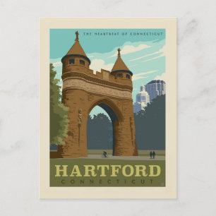 Hartford Postkarte