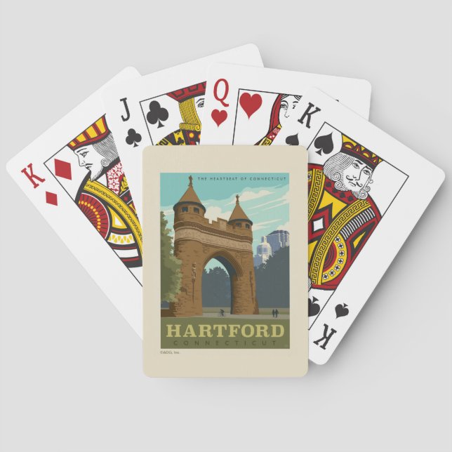 Hartford Spielkarten (Rückseite)