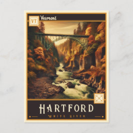 Hartford, Vermont | Vintage Postkarte