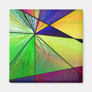 Hartglas 5 magnet