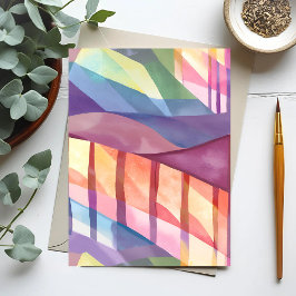 Hartglas | Abstrakte und zeitgenössische Kunst Postkarte