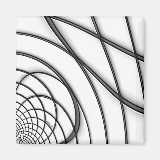 Hartglas © Angel Honey, 2009 Magnet (Vorne)