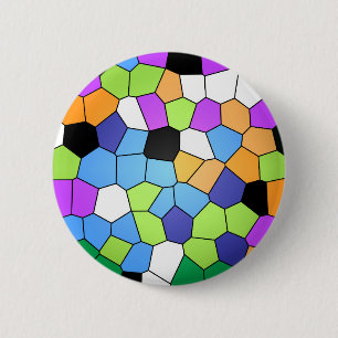 Hartglas Button