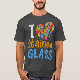 Hartglas-Design T-Shirt