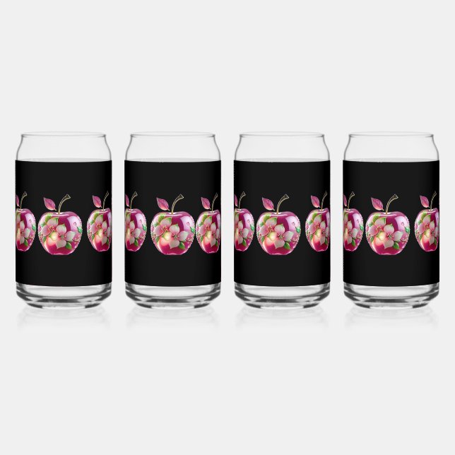 Hartglas Dosenglas (Vorderseite)