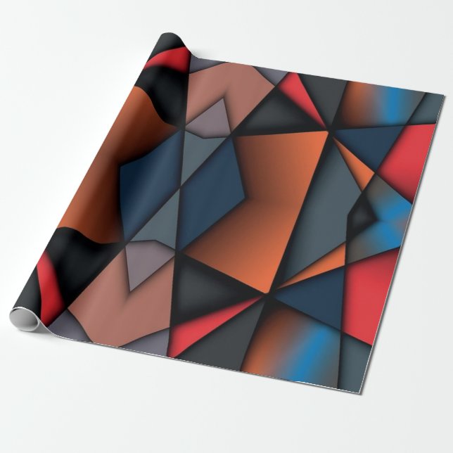 Hartglas Geschenkpapier (Ungerollt)