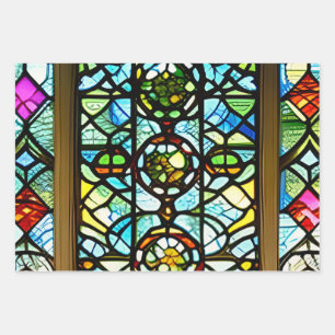 Hartglas Geschenkpapier Set