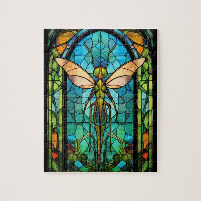 Hartglas-Insekten Puzzle (Vertikal)