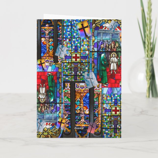 Hartglas Karte (Rückseite)