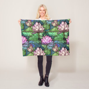 Hartglas Lotus Fleece Blanket