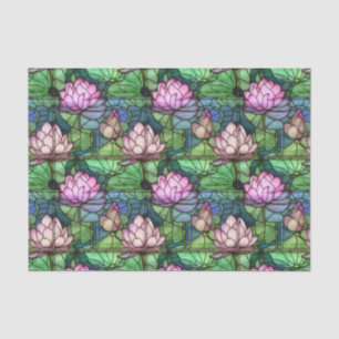 Hartglas Lotus Tissue Paper Seidenpapier