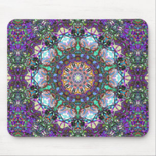 Hartglas Mandala Mousepad