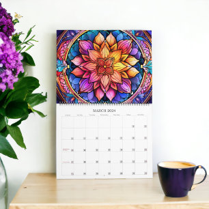 Hartglas Mandela Kalender