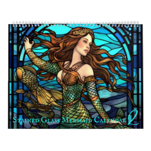 Hartglas Mermaid 2 Kalender