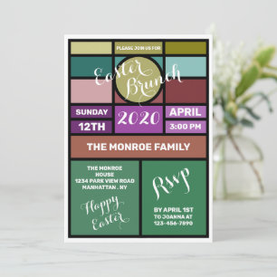 Hartglas, Osterbrunch Ankündigung